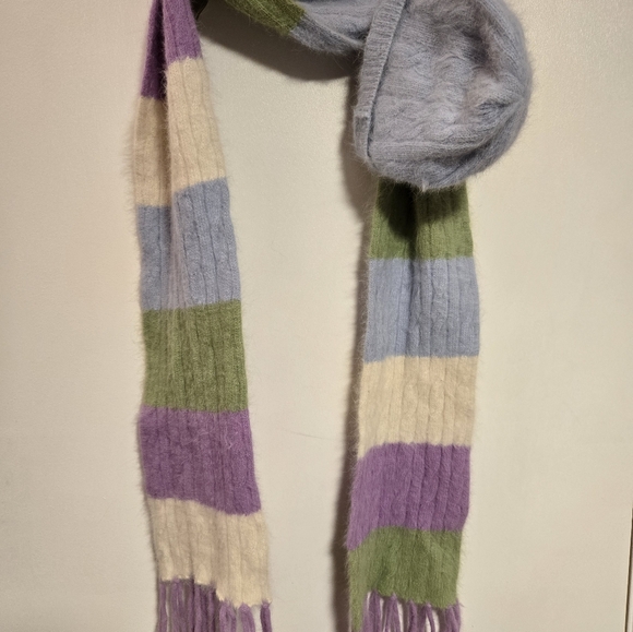 Accessories - Striped Multicolor Scarf